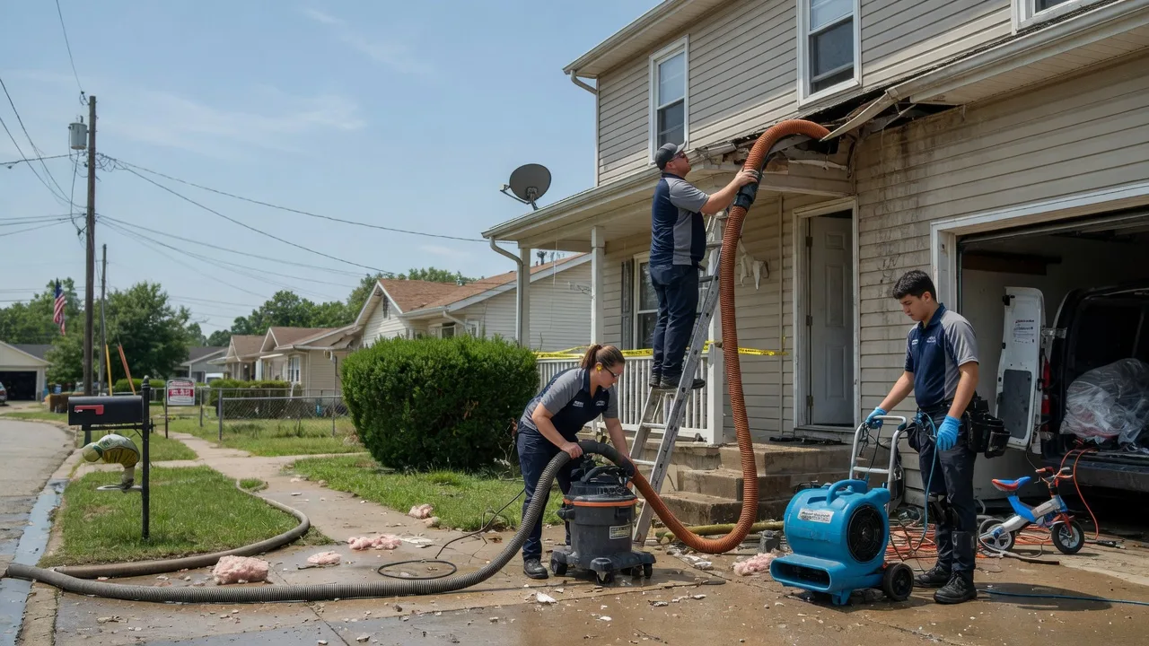 Water Damage Restoration in Oldenburg, IN near me